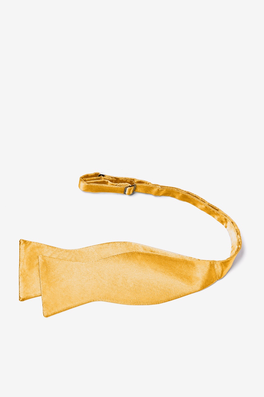 Artisans Gold Self-Tie Bow Tie Photo (2)