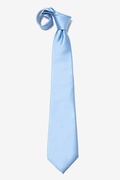 Baby Blue Extra Long Tie Photo (3)
