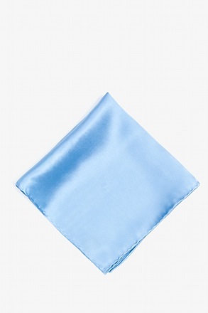 _Baby Blue Pocket Square_