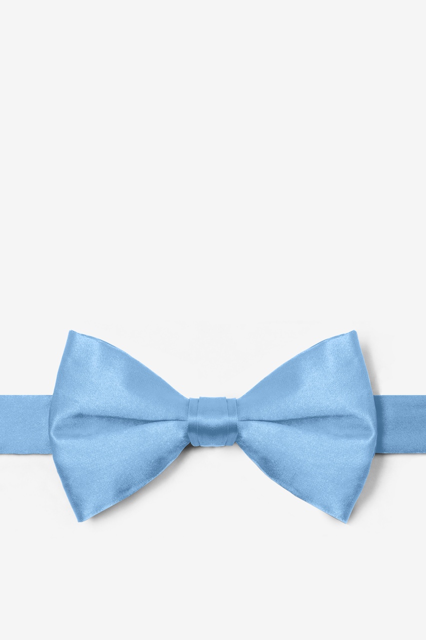 Baby Blue Pre-Tied Bow Tie Photo (0)