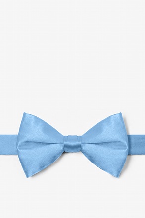 Baby Blue Pre-Tied Bow Tie