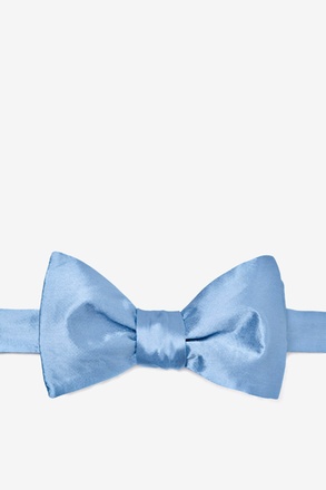 Baby Blue Self-Tie Bow Tie