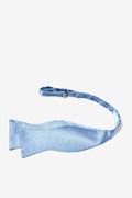 Baby Blue Self-Tie Bow Tie Photo (2)