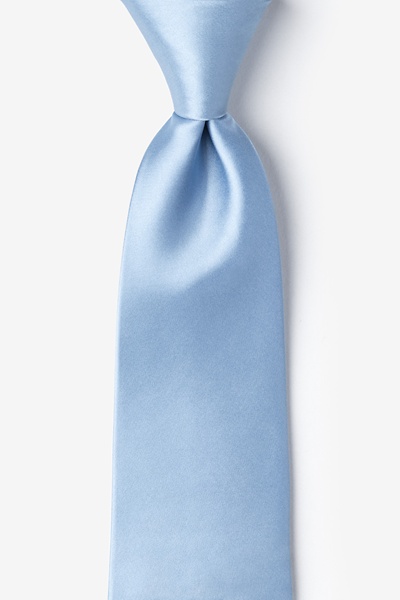 Image of Baby Blue Silk Baby Blue Tie