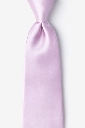 _Baby Lilac Extra Long Tie_