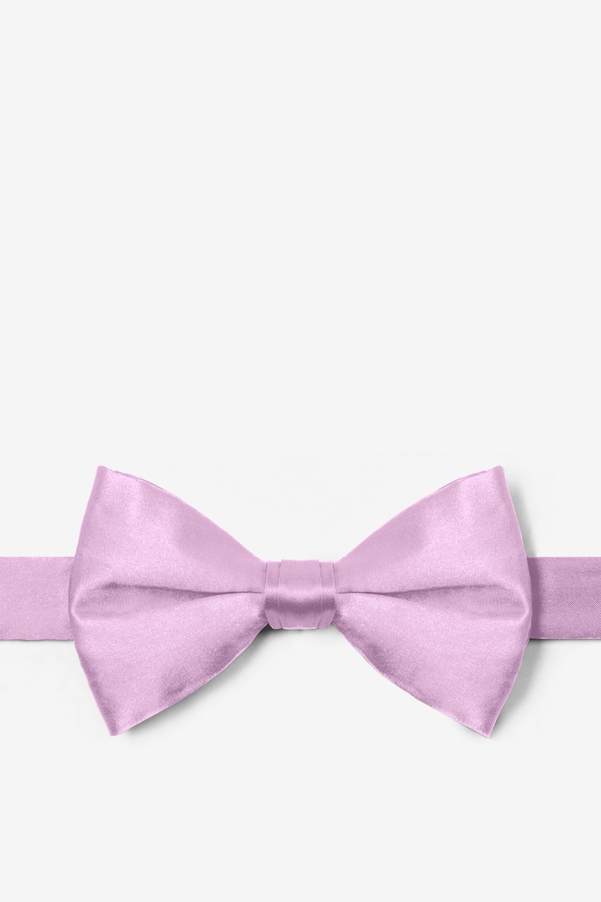 Silk Baby Lilac Pretied Bow Tie | Ties.com