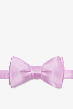 Baby Lilac Self-Tie Bow Tie