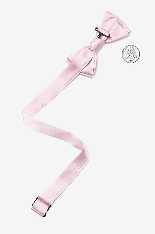 Baby Pink Silk Baby Pink Bow Tie For Boys | Ties.com