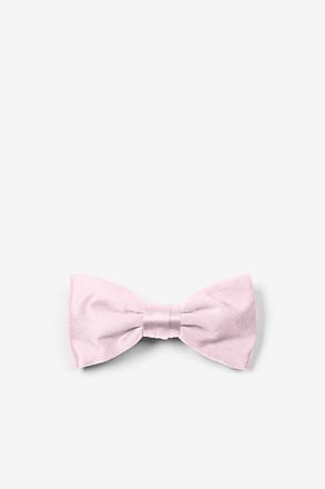 Baby Pink Bow Tie For Infants