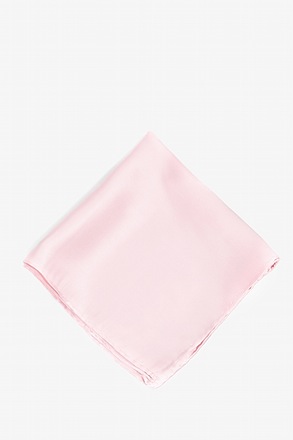 Baby Pink Pocket Square