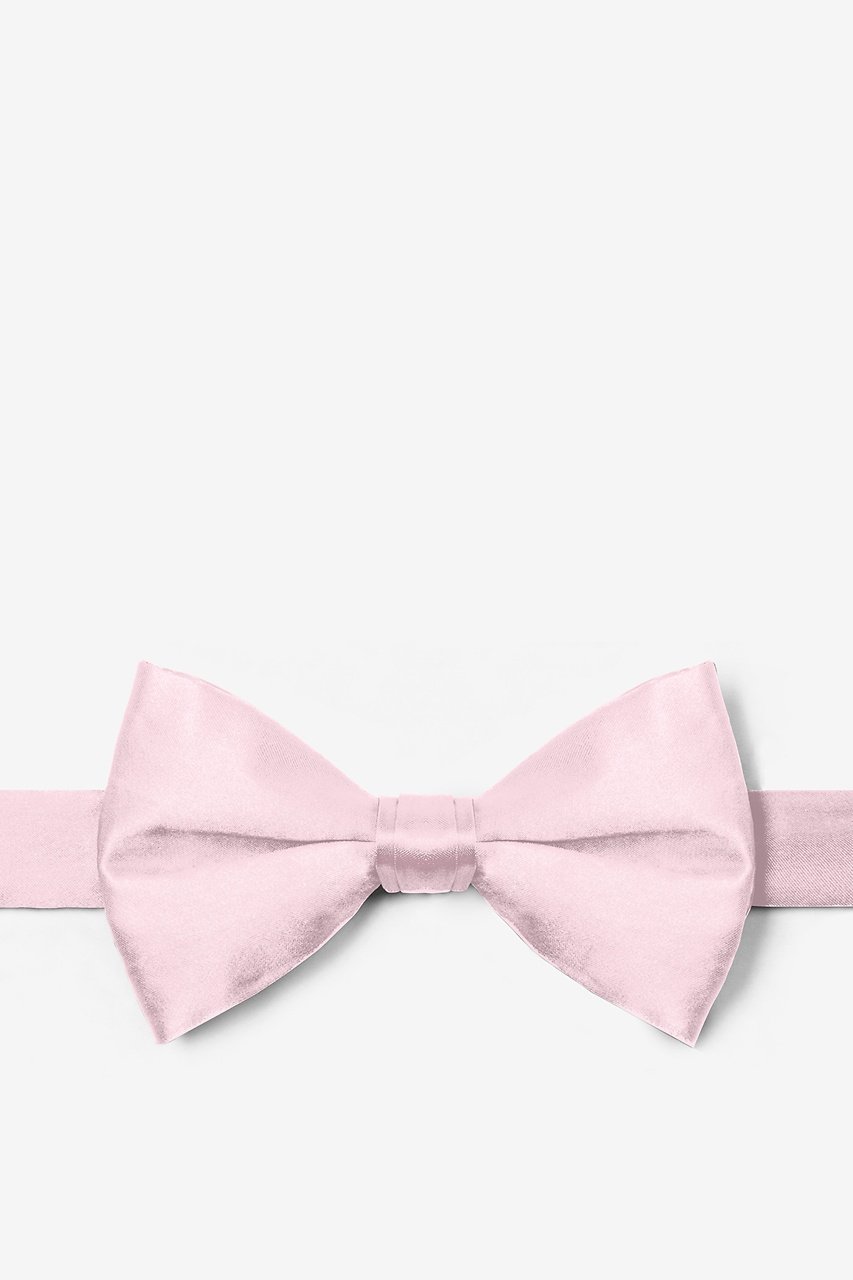 Baby Pink Pre-Tied Bow Tie Photo (0)