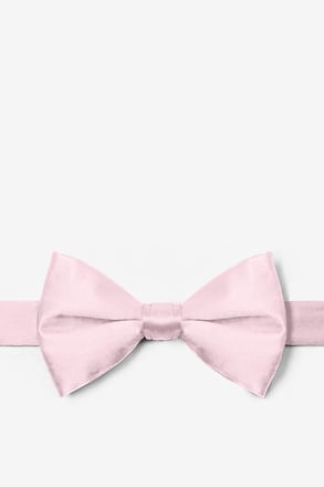 _Baby Pink Pre-Tied Bow Tie_