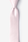 Baby Pink Skinny Tie Photo (0)