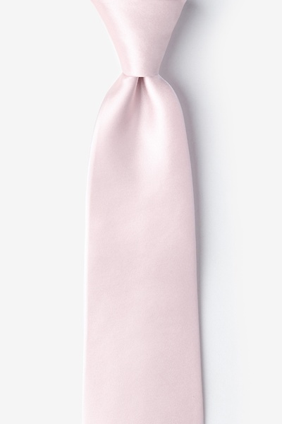 Baby Pink Silk Baby Pink Tie