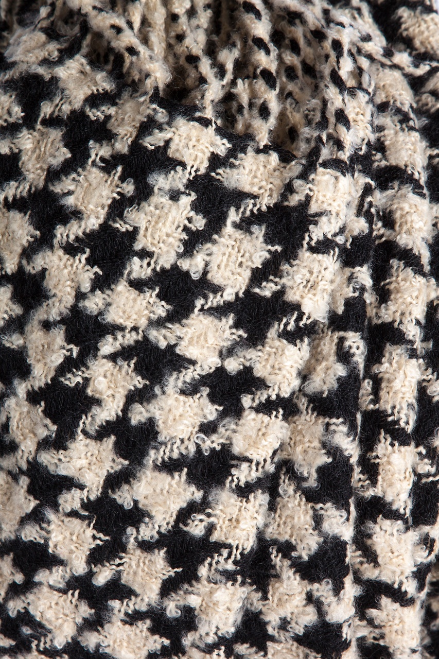 小物 BOTT HOUNDSTOOTH HOODED SCARF 24AW BoTT HOUNDSTOOTH HOODED SCARF 24AW 小物