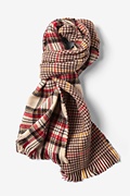 Edinburgh Tartan Beige Scarf Photo (0)