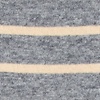 Beige Carded Cotton Virtuoso Stripe Medium-Large Sock