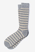 Virtuoso Stripe Beige Sock Photo (0)