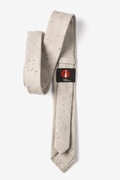 Beige Tamster Skinny Tie Photo (1)