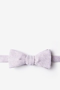 Hitchcock Beige Skinny Bow Tie Photo (0)