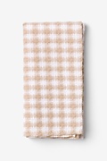 Kingman Beige Pocket Square Photo (0)