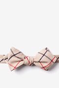 Maricopa Beige Diamond Tip Bow Tie Photo (0)