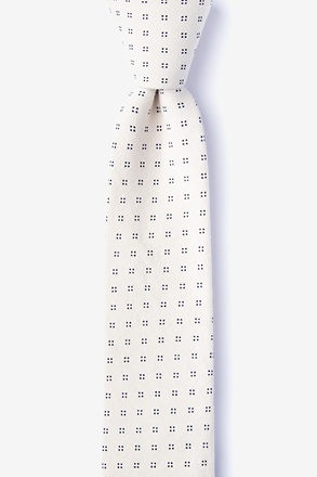 Ross Beige Skinny Tie