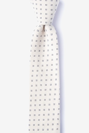 _Ross Beige Skinny Tie_