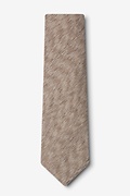 Springfield Beige Extra Long Tie Photo (1)