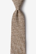 Springfield Beige Extra Long Tie Photo (0)