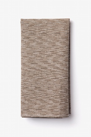 Springfield Beige Pocket Square