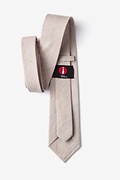 Teague Beige Extra Long Tie Photo (2)