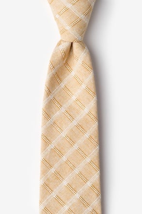 Yakima Beige Extra Long Tie