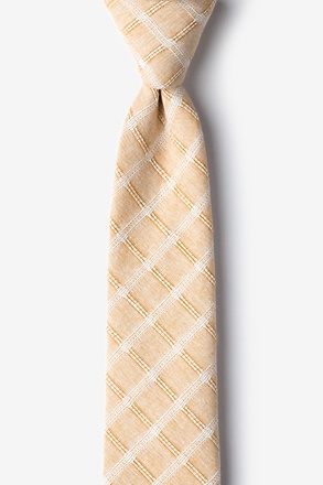 _Yakima Beige Skinny Tie_