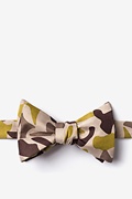 Street Camo Beige Self-Tie Bow Tie Photo (0)