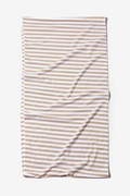 Carnival Stripe Beige Infinity Scarf Photo (3)