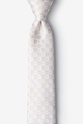 Boracay Beige Skinny Tie Photo (0)