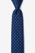 Quinby Beige Skinny Tie Photo (0)