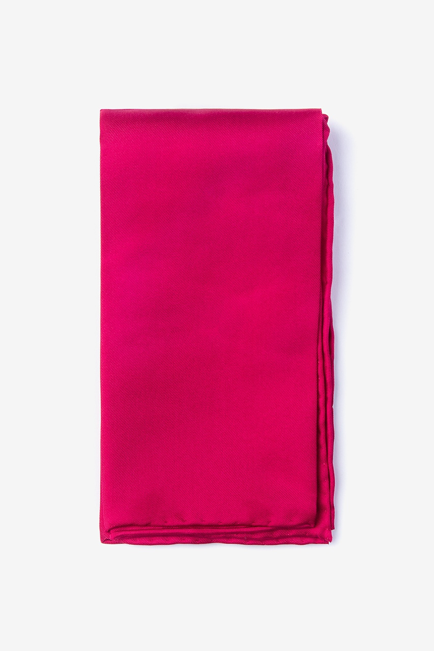 Berry Silk Berry Pocket Square | Ties.com