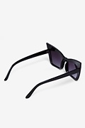 Black Bardot Cat Eye Sunglasses Photo (2)