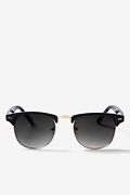 Black SoHo Half Frame Sunglasses Photo (0)