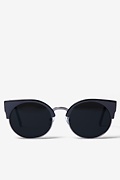 Black Stefani Cat Eye Sunglasses Photo (0)