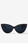 Black Stone Fox Cateye Sunglasses Photo (0)