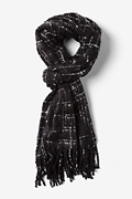 Black Chicago Woven Scarf Photo (0)