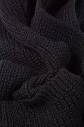 Pocket Black Knit Scarf Photo (0)