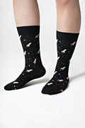 Blast Off Black Sock Photo (1)