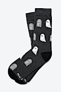 Boo Black His & Hers Socks Photo (2)