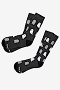 Boo Black His & Hers Socks Photo (0)