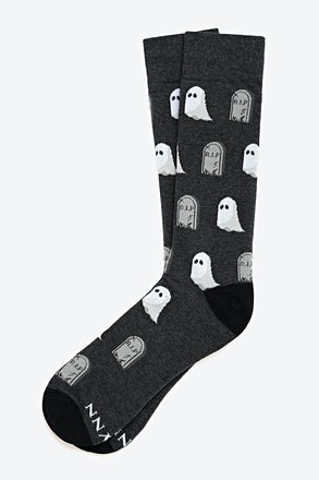 _Boo Black Medium-Large Sock_