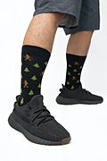 Sasquatch | Big Foot Black Sock Photo (3)